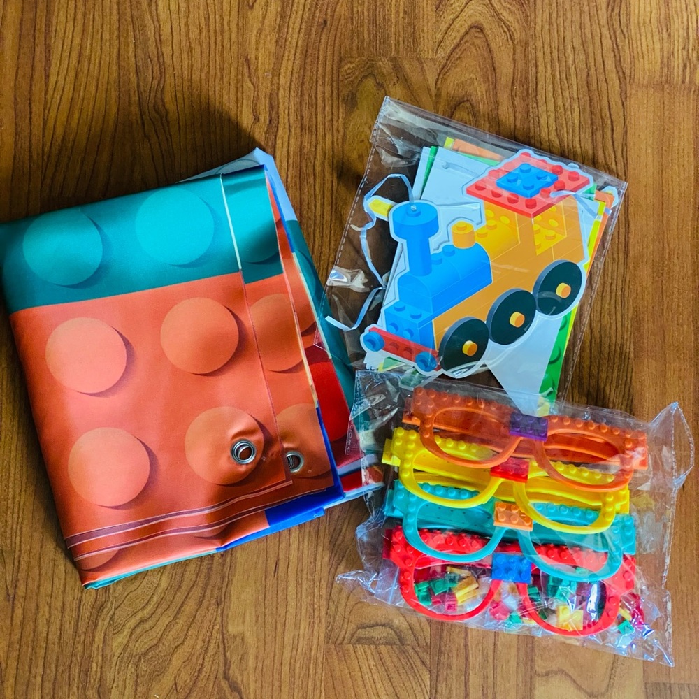 Lego Party Decor Bundle